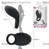 Anillo vibrador para retrasar la eyaculacion con carga USB